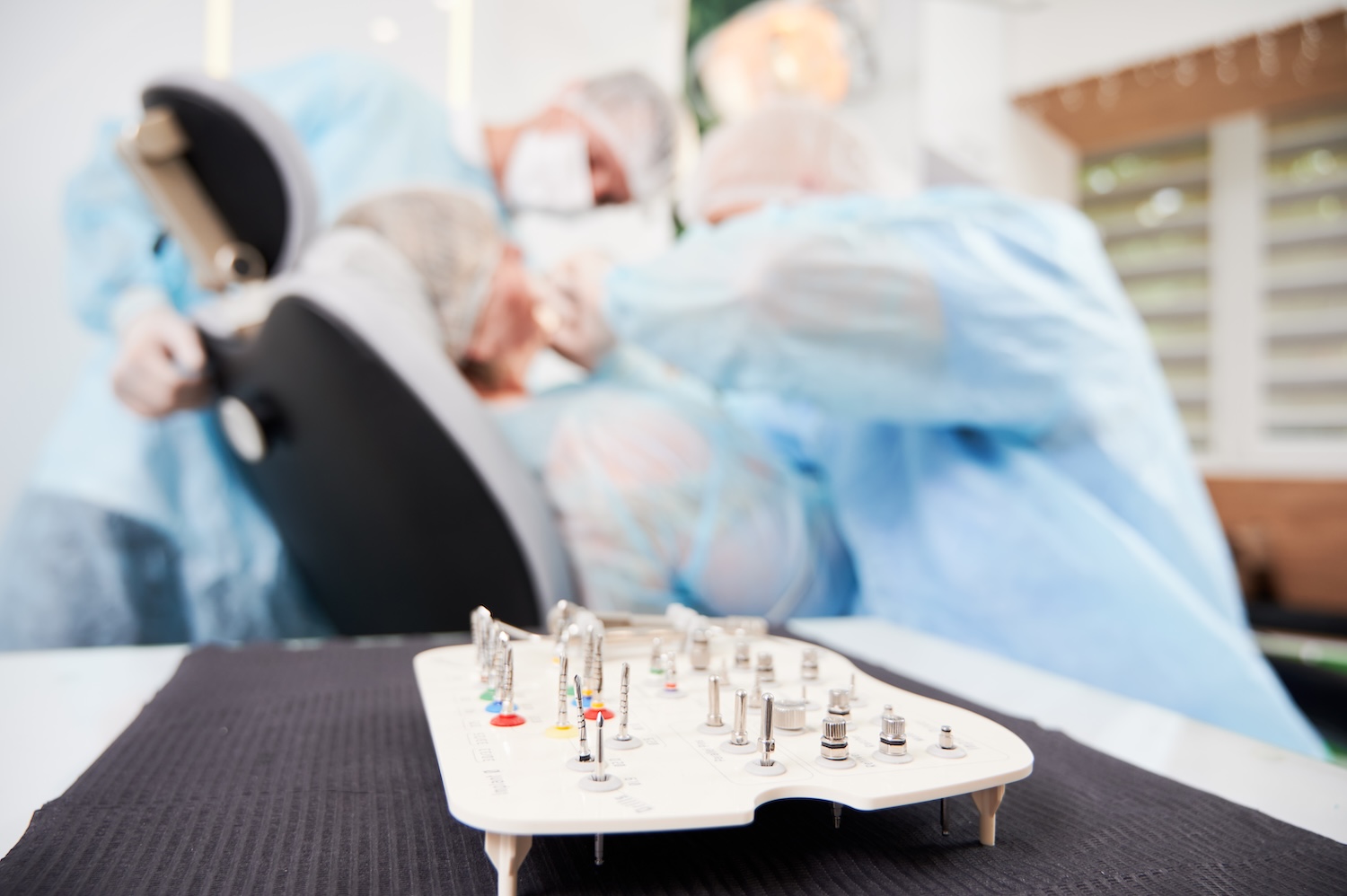 dental implant surgical process